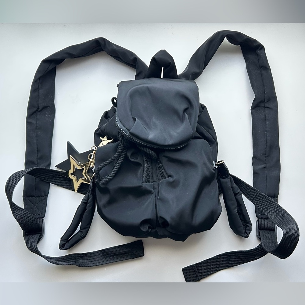 See By Chloé black mini nylon backpack